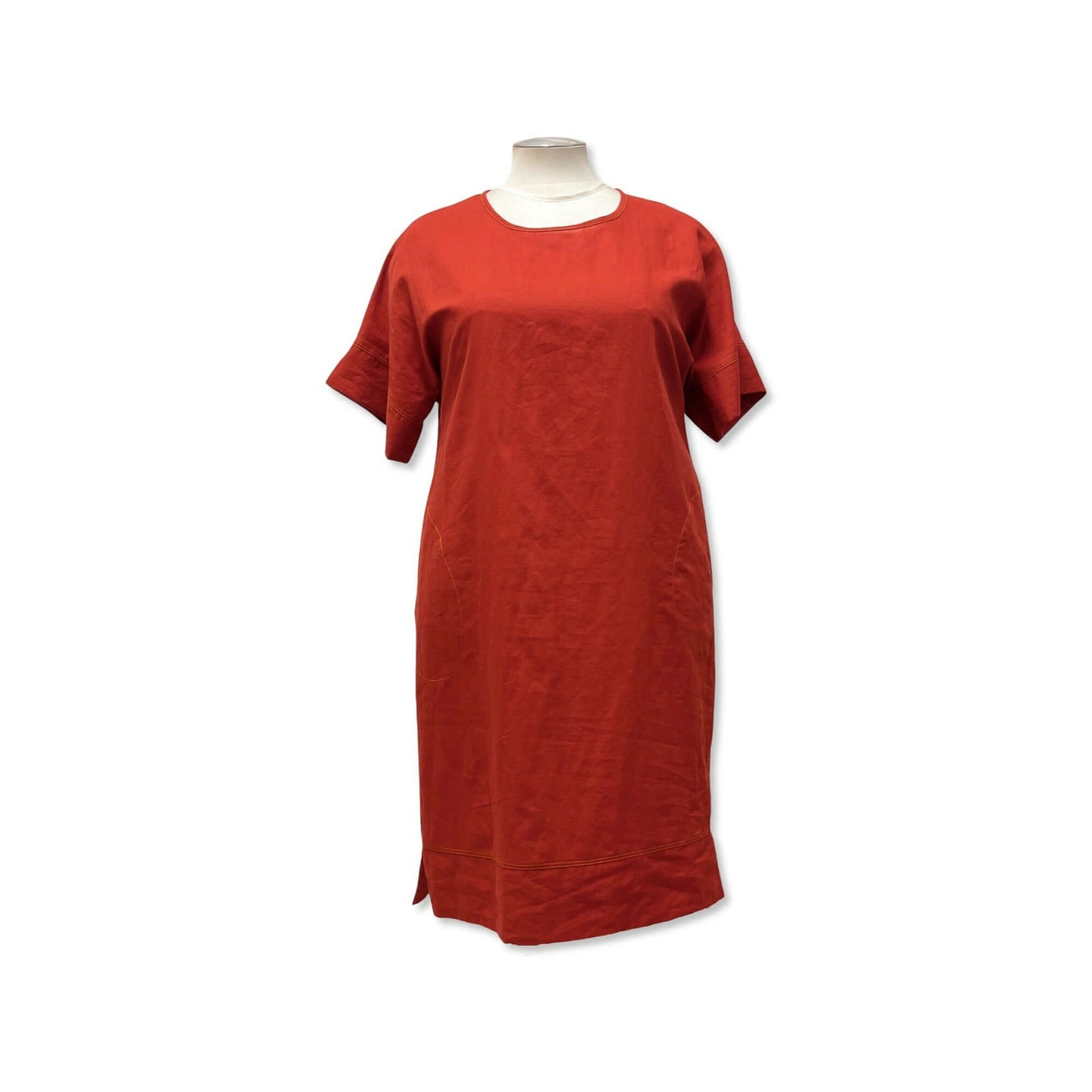 Bloom Clothing NZ,SPLIT THE DIFFERENCE DRESS - Rust,$279.00,